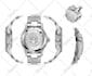 design jewelry watch, belt, shawl  sketch
