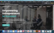 design your landing page and develop website with PHP coding
