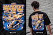 do car automotive illustration for a tshirt design