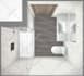 do fast design and tile layout in your bathroom