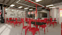 design and 3d render your restaurant cafe bar interior