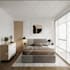 design realistic 3d bedroom renders