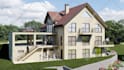 create 3d exterior photo and video rendering