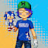 make the portrait or profile picture in a pixel style