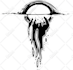 make a custom black and white logo