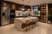 do modern 3d rendering and 3d interior design for kitchen, bedroom, bathroom