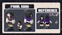 make a high quality minecraft skin
