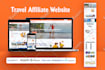 create automated travel affiliate website for passive income