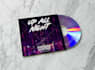 create 80s retro futuristic, synthwave cover art
