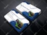 do professional custom business card design in modern style