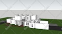 do architecture 3d modeling,2d draft and rendering in revit or sketchup