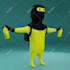 model simple 3d character from 2d to 3d in blender