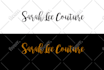 design modern handwritten signature logo