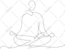 draw minimalist line art illustration in 1 day