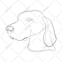 draw 12 hours pet portrait aesthetic one line art continues