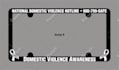 design custom license plate frame