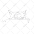 draw continuous one line art from your pet portrait