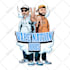create fun original cartoon mascot character illustration