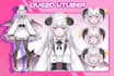 do live2d model 2d vtuber model and rig in anime style for vtube studio