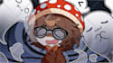 custom anime chibi youtube thumbnail for vtubers