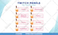 make personilzed twitch panel for your stream