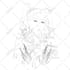 create funny caricature e papiro di laurea