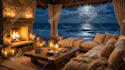 make cozy rain ambient video with natural sound,relaxing rain video