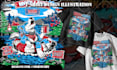 do graphic t shirt design in cartoon illustration for clothing