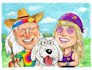 draw  nice cartoons and caricatures