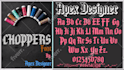 develop a custom font design for your projects in otf or ttf