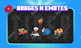 design custom youtube loyalty badges and cute emotes