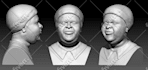 make 3d character model for animation and games