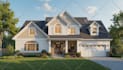 render 3d architectural exterior home design, interior house walkthrough video
