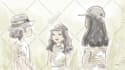 create hand drawn watercolor children book illustration