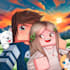 create a minecraft or hytale avatar cartoon with your skin