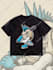 create a hand drawn graffiti and character design