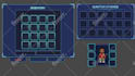 design pixel art game UI icons, hud and buttons for your game