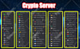 setup crypto, stocks, forex, nft discord server