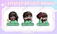 draw cute custom chibi twitch panels for you