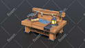 create stylized, low poly models, game props or asset packs