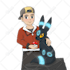 draw you as a pokemon trainer
