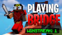 create a professional minecraft bedwars thumbnail
