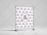 design trade show banner, booth, step and repeat banner