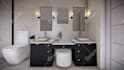 do  realistic bathroom interior design render