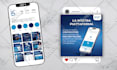 design professional high end social media posts for your brand