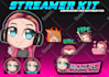 create a really cute avatar twitch, discord, youtube  channel