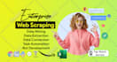 do website scraping, data extraction, mining, collection, python web scraping