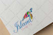 do feminine signature hand drawn watercolor logo design