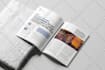 design layout newspaper, magazine, or book in adobe indesign