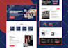 design high converting figma landing page, web UI in figma